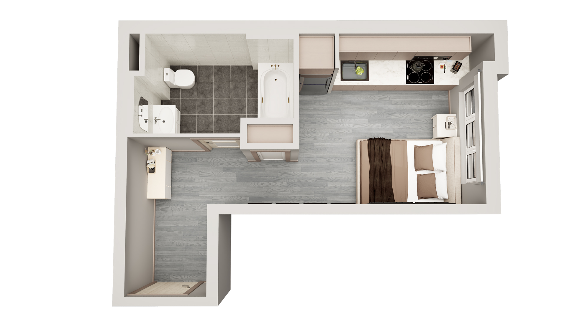 ZEAL STUDIO FLOOR PLAN